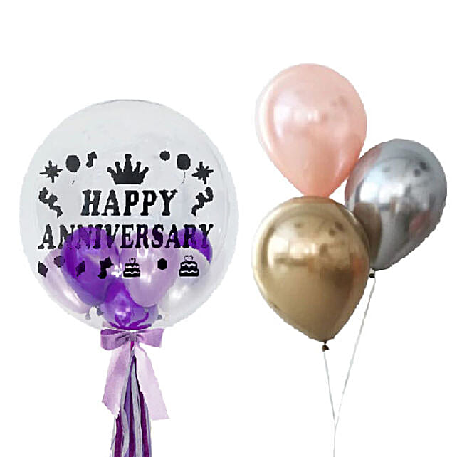 Anniversary Balloon Bouquet malaysia | Gift Anniversary Balloon Bouquet ...