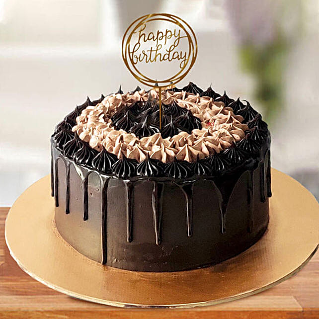 Chocolate Truffle Cake Half Kg malaysia | Gift Chocolate Truffle Cake ...