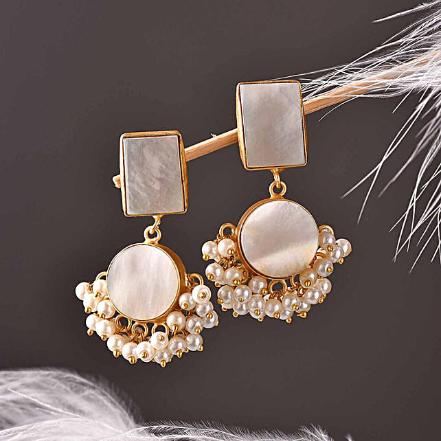 Mother Of Pearl Earrings morocco | Gift 