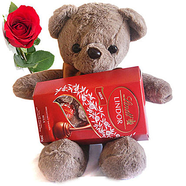 personalised lindt teddy