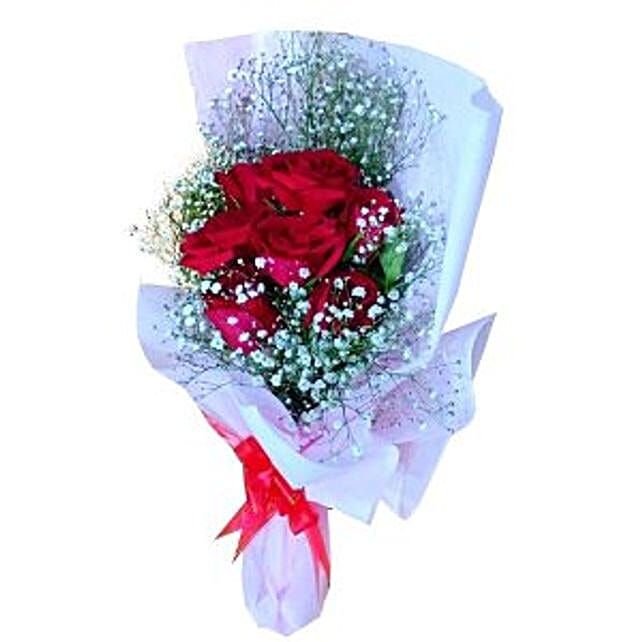 Passionate Red Roses Bouquet nepal Gift Passionate Red Roses Bouquet FNP