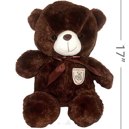 medium brown teddy bear