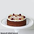 Banana And Salted Caramel Cake