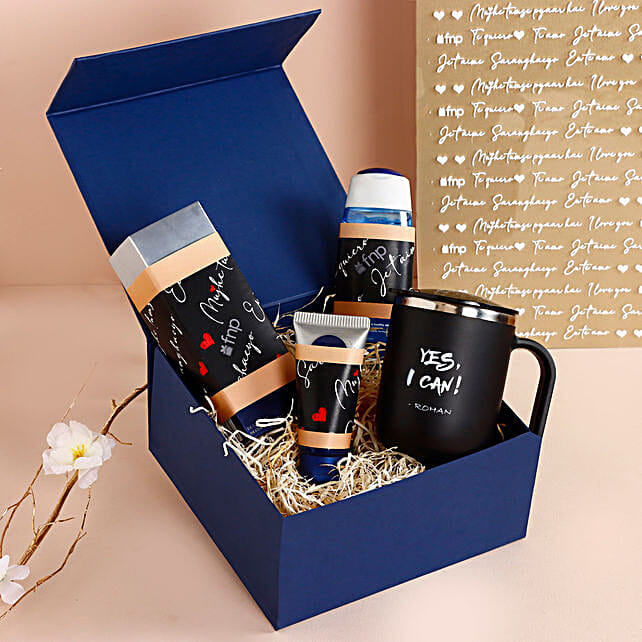 Personalised Love N Care Gift Hamper oman Gift Personalised Love N Care Gift Hamper FNP