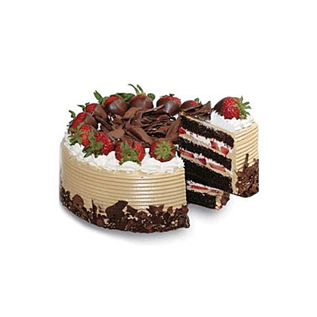 Choco N Strawberry Gateaux Philippines Gift Choco Amp Strawberry Gateaux Ferns N Petals