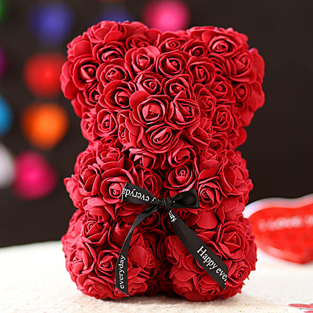 floral foam teddy bear