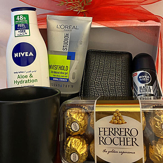 Perfect Men Gift Set qatar Gift Perfect Men Gift Set FNP