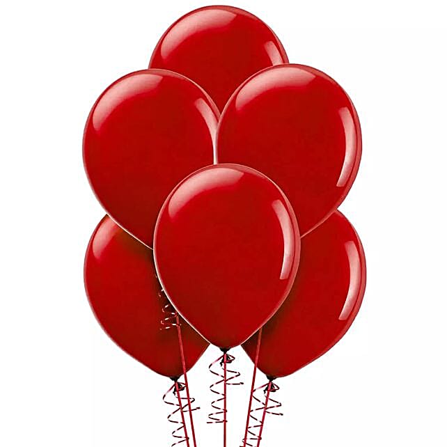 Red Helium Balloons qatar Gift Red Helium Balloons FNP