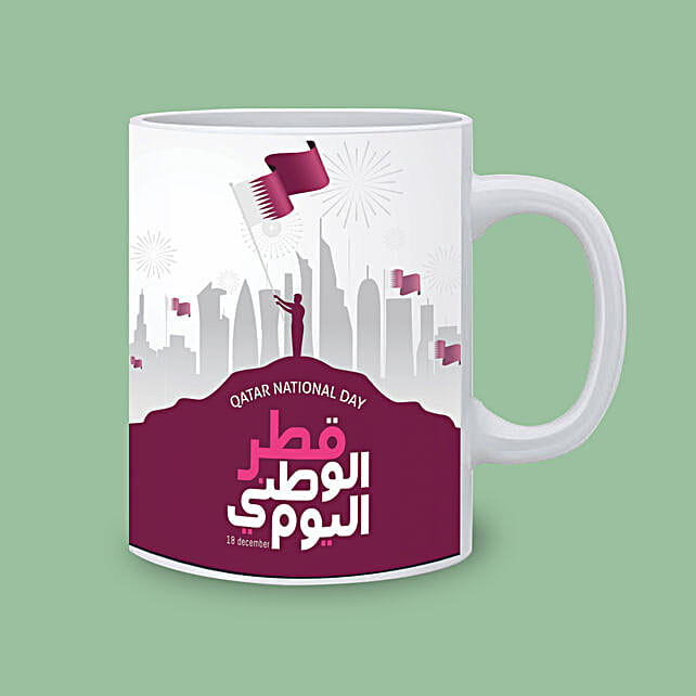 Ceramic Mug For Qatar National Day qatar Gift Ceramic Mug For Qatar