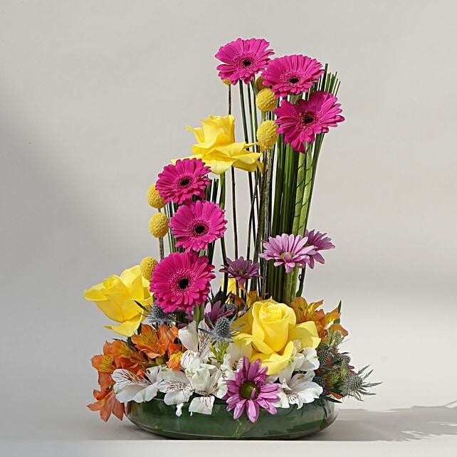 Glorious Garden Arrangement qatar | Gift Glorious Garden Arrangement- FNP