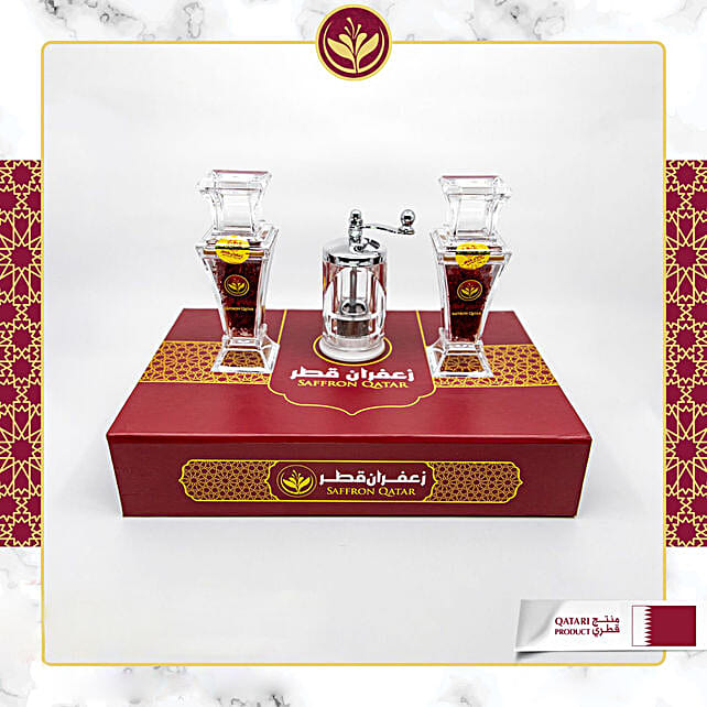 Complete Saffron Hamper 10 Gram qatar Gift Complete Saffron Hamper 10