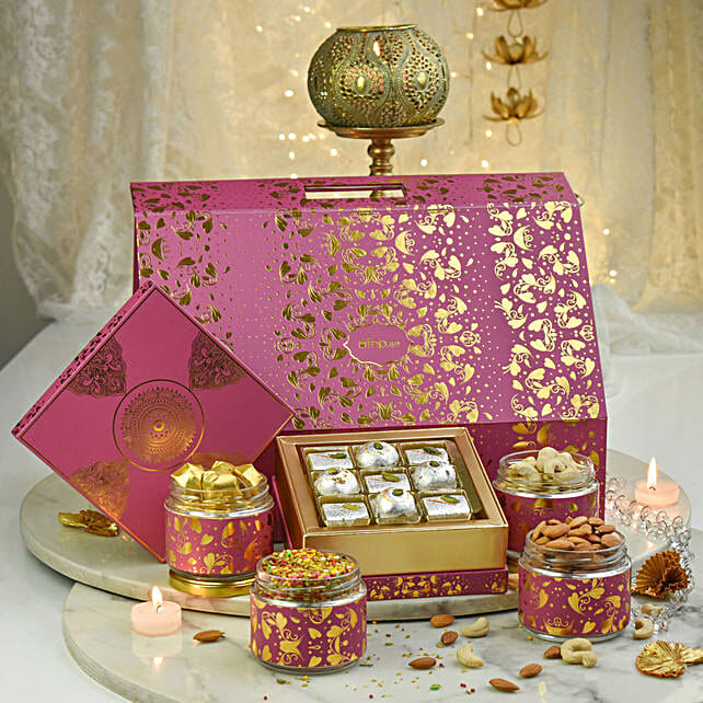 Wishes of Opulence Diwali Hamper qatar Gift Wishes of Opulence Diwali