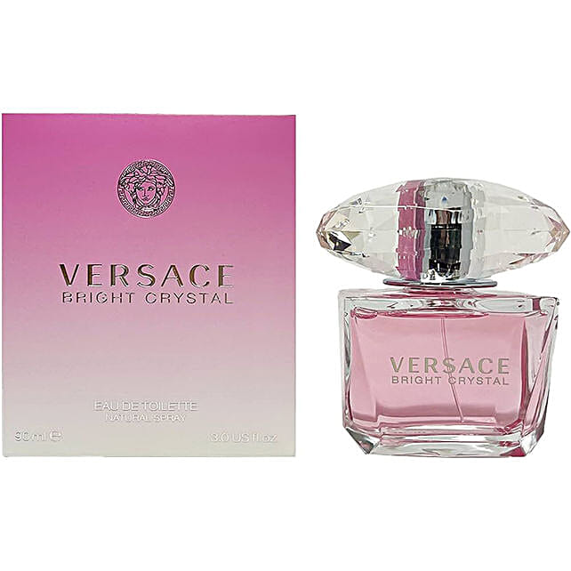 Bright Crystal Versace 90 Ml EDT For Women qatar Gift Bright Crystal