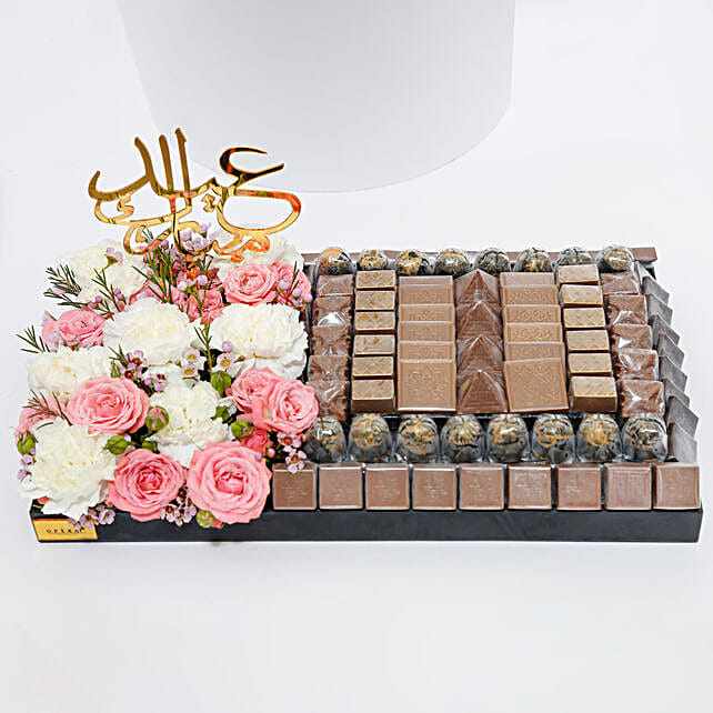 Eid Speacial Chocolate Tray From Opera Patisserie qatar | Gift Eid ...