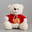 ferns and petals teddy bear