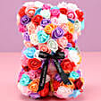 ferns and petals teddy bear