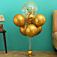 Golden Anniversary Balloon Bouquet