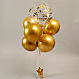 Golden Anniversary Balloon Bouquet