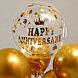 Golden Anniversary Balloon Bouquet