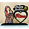 Happy Birthday Personalised Photo Cutout Table Top