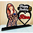 Happy Birthday Personalised Photo Cutout Table Top