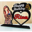 Happy Birthday Personalised Photo Cutout Table Top