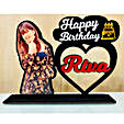 Happy Birthday Personalised Photo Cutout Table Top