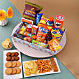 Assorted Treats N Drinks Festive Tray Hamper