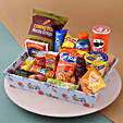 Assorted Treats N Drinks Festive Tray Hamper