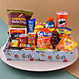 Assorted Treats N Drinks Festive Tray Hamper