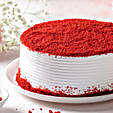 Red Velvet Fresh Cream Cake Half kg