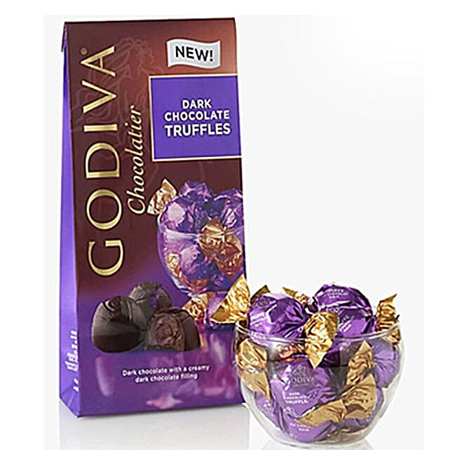 Godiva Dark Chocolate Truffles saudiarabia Gift Godiva Dark