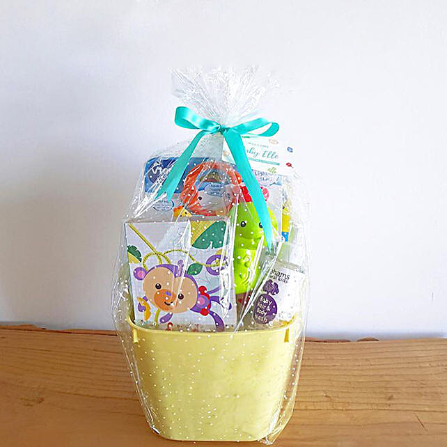 upscale baby gift baskets