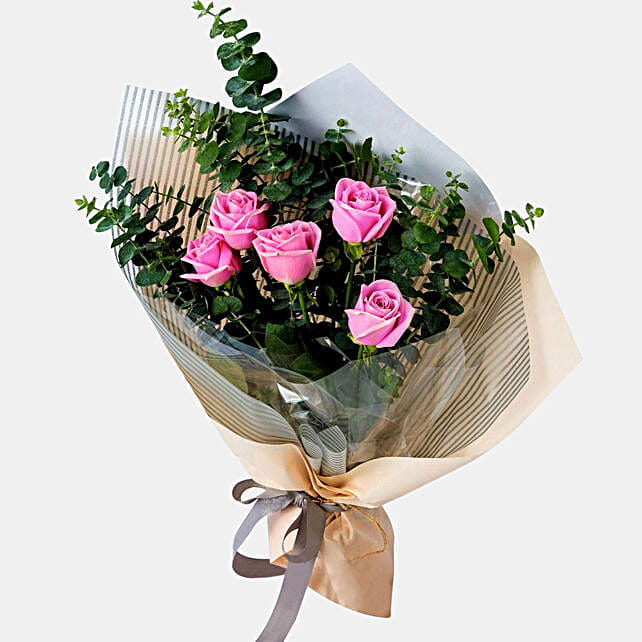 Pink Roses Passion Bunch Singapore 