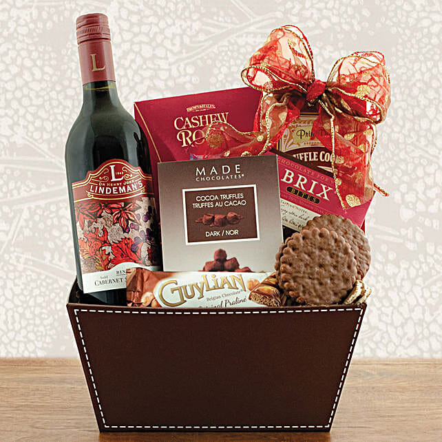 Wine N Cookies Gift Hamper Singapore