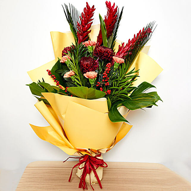 Delightful Flower Bouquet singapore Gift Delightful Flower Bouquet FNP