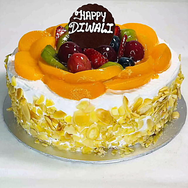 Happy Diwali Fruit Cake singapore Gift Happy Diwali Fruit Cake FNP