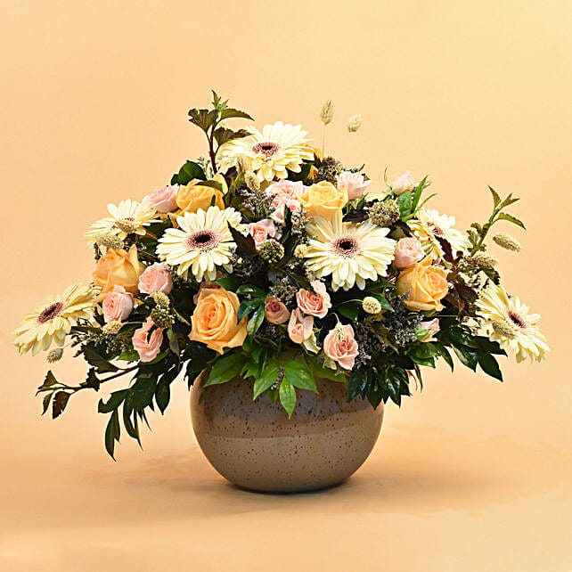 Blissful Mixed Flowers Arrangement singapore Gift Blissful Mixed