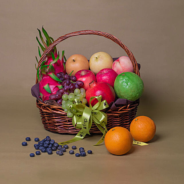 Premium Fruit Basket singapore Gift Premium Fruit Basket FNP
