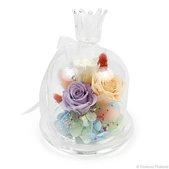 Roses In Dome Box thailand Gift Roses In Dome Box FNP