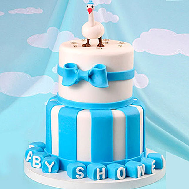 Baby Shower Duck Theme Cake 5 Kg Vanilla Flavour In Uae Gift