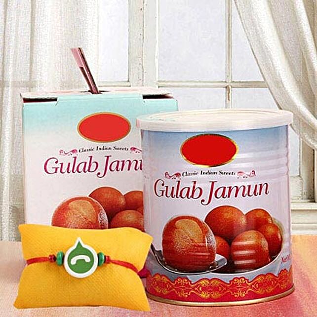 Royal Peacock Rakhi Hamper uae Gift Royal Peacock Rakhi Hamper FNP