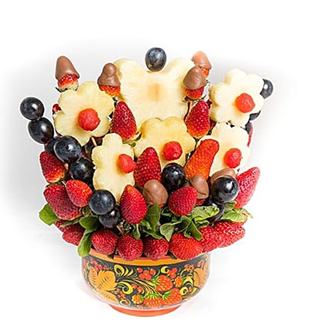 Fruits Bouquet uae Gift Fruits Bouquet FNP