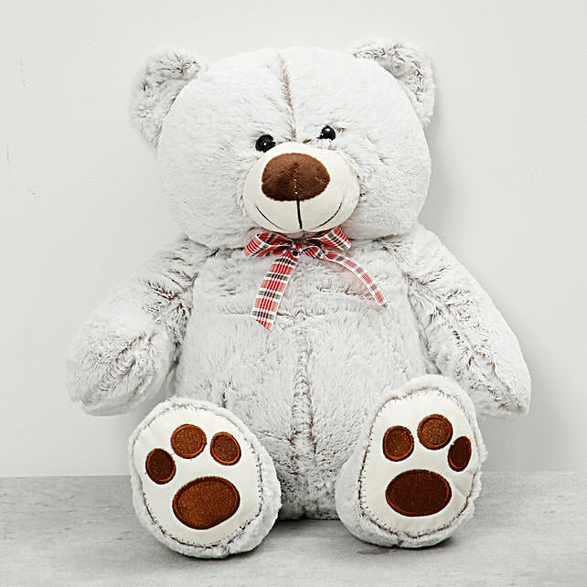 grey teddy bear
