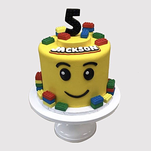 Lego Themed Birthday Chocolate Cake Uae Gift Lego Themed Birthday Chocolate Cake Ferns N Petals