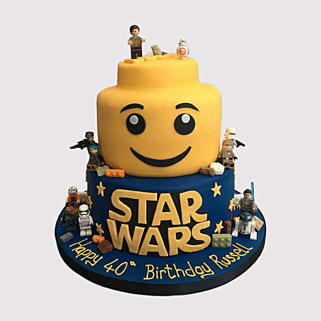 lego star wars cakes