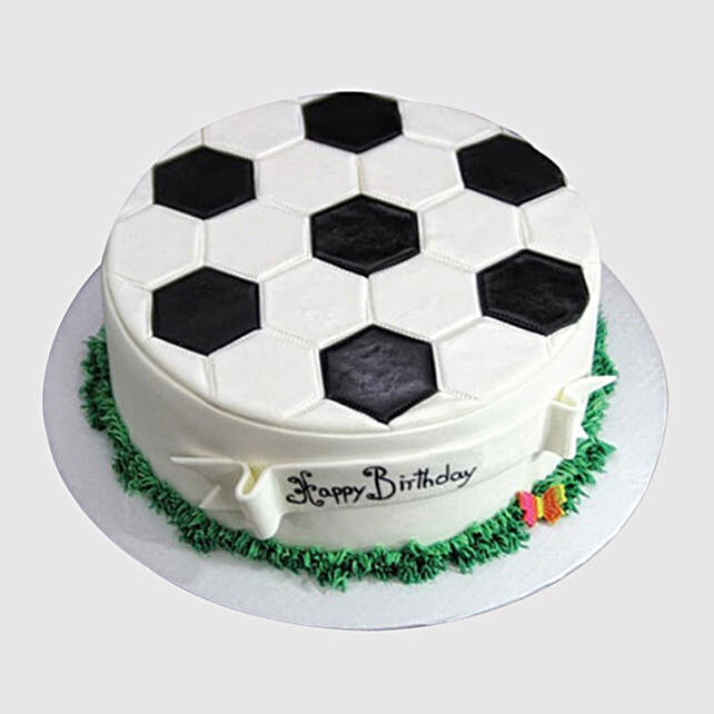 Delicious Football Chocolate Cake Uae Gift Delicious Football Chocolate Cake Ferns N Petals