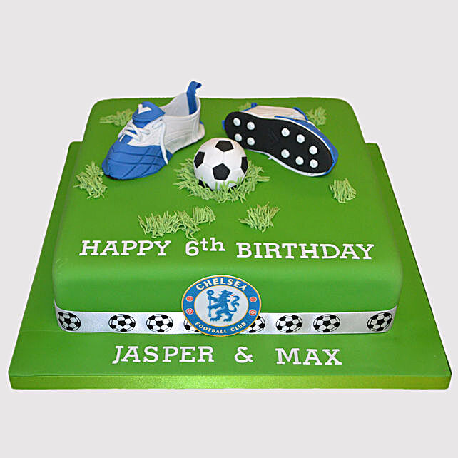 Chelsea Fc Marble Cake