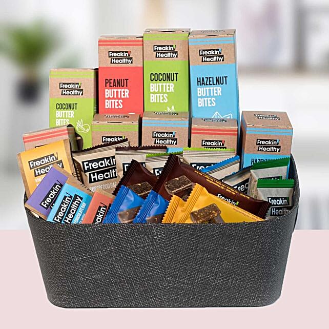 Assorted Healthy Hamper 27 Pcs uae Gift Assorted Healthy Hamper 27