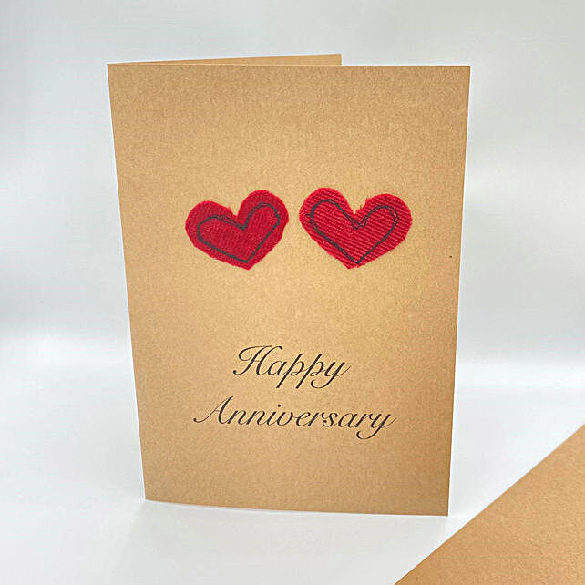 Happy Anniversary Handmade Greeting Card uae | Gift Happy Anniversary ...
